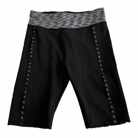 2 Set New Ebb & Flow Bike Shorts Athleisure High Waist Stretch Black Grey Size S - Picture 13 of 16